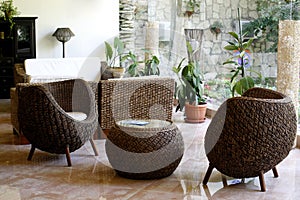 Rattan furniture