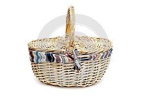Rattan handbasket