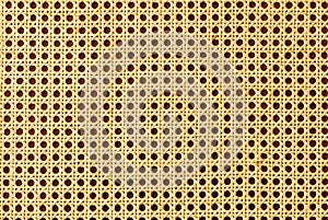 Rattan texture