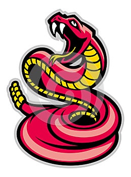 Rattle snake mascot