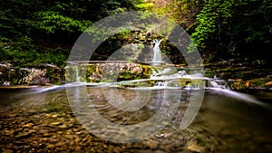 Rattlesnake Falls in Northeastern PA