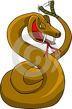 Rattlesnake - vector