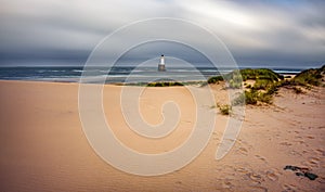 Rattray Head Lighthouse in Scotland