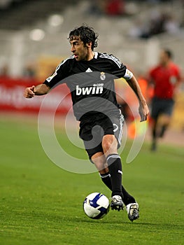 Raul Gonzalez of Real Madrid