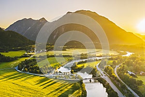 Rauma river valley, Norway