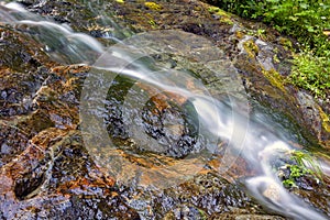 Rausor waterfall, Retezat national park, Romania