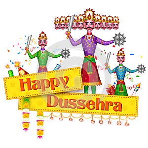 Ravan Dahan for Happy Dusshera celebration