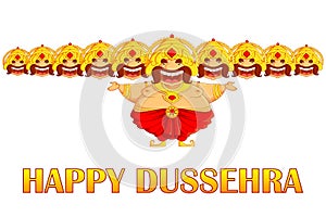 Ravana in Dussehra