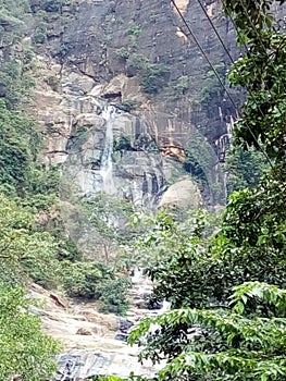 Ravana waterfall in sri lanka