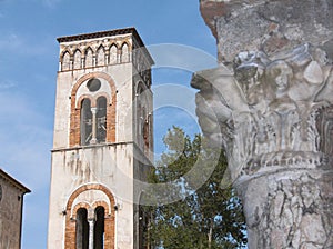 Ravello the belltower photo