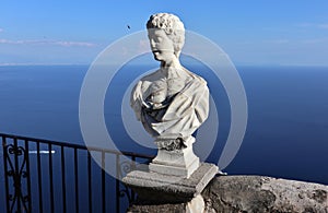 Ravello - Busto della Terrazza dell`Infinito di Villa Cimbrone photo