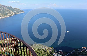 Ravello - Panorama dalla Terrazza dell`Infinito di Villa Cimbrone photo