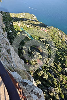 Ravello - Scorcio dal balcone dell`Infinito di Villa Cimbrone photo