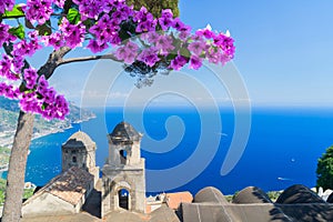 Ravello village, Amalfi coast of Italy