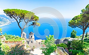 Ravello village, Amalfi coast of Italy