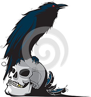 Raven and Skull