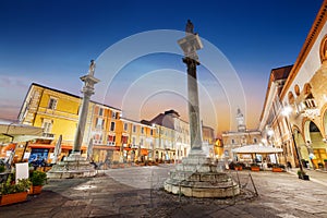 Ravenna, Italy at Piazza del Popolo photo