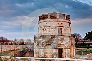 Ravenna - the mausoleum of Theodoric photo