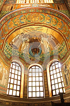 Ravenna, San Vitale, mosaic, Italy photo