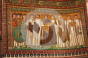 Ravenna, San Vitale, mosaic, Italy photo