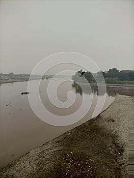 The RAVI river lahore pakistan