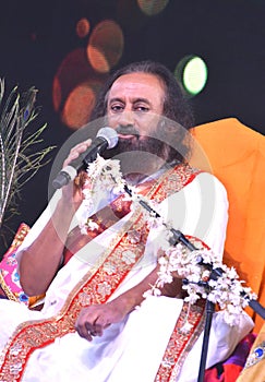 Ravi Shankar, Indian spiritual leader and yog guru