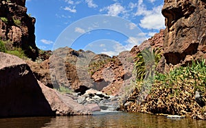 Ravine of Tirajana, Canary islands