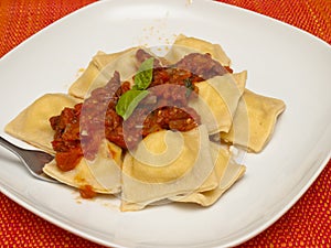 Ravioli quattro formaggi