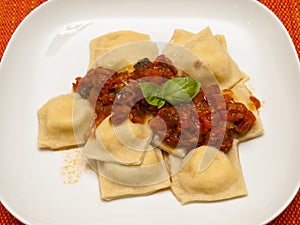 Ravioli quattro formaggi