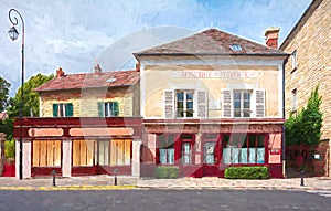 The Ravoux inn in Auvers sur Oise
