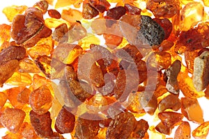 Raw amber