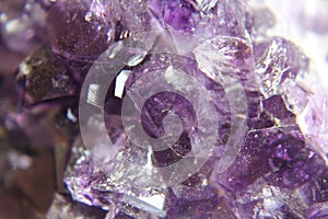 Raw Amethyst druse