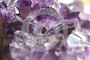 Raw Amethyst druse