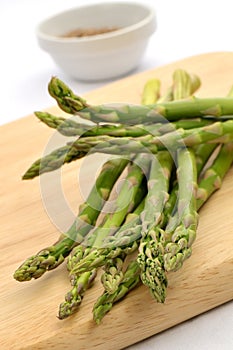 Raw asparagus