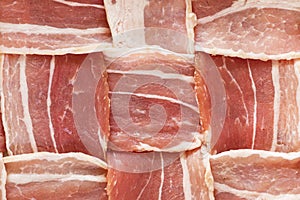 Raw Bacon Lattice photo