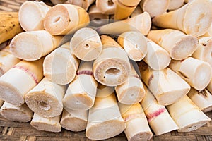 Raw bamboo shoot