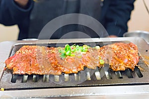 Raw beef ferment