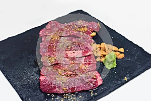 Raw beef ferment