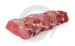 Raw beef meat