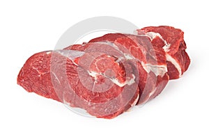 Raw beef meat