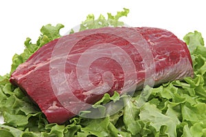 Raw beef meat