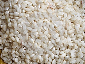Raw bomba white rice
