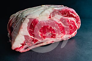 Raw Bone-in Standing Prime Rib Roast