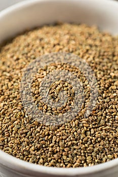 Raw Brown Organic Celery Seeds