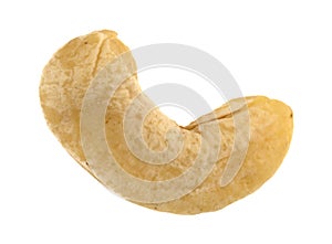 Raw cashew isolated on a white background