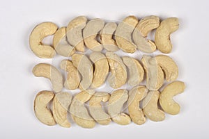 Raw cashew nuts