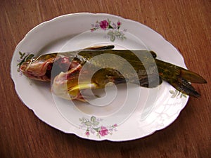 Raw catfish ready for cooking