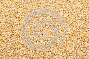 Raw Cereal Food Also Know as Bulgur, Dalia or Daliya