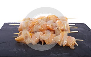 Raw chicken