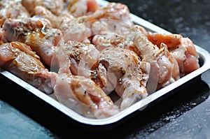 raw chicken or ferment chicken for cook